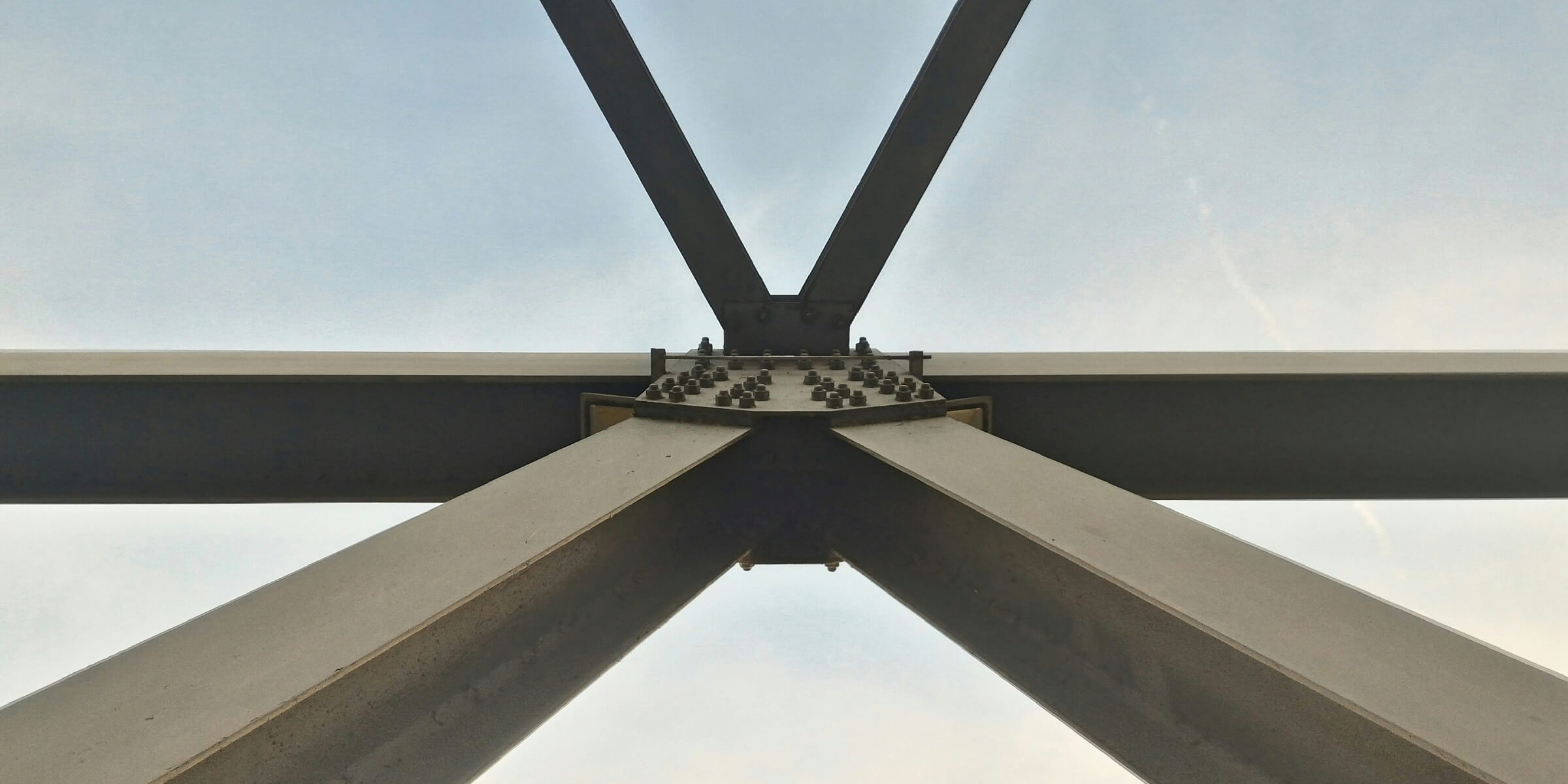 Estructura de acero en perspectiva. Capacidades industriales y comerciales de GM Nexus Group