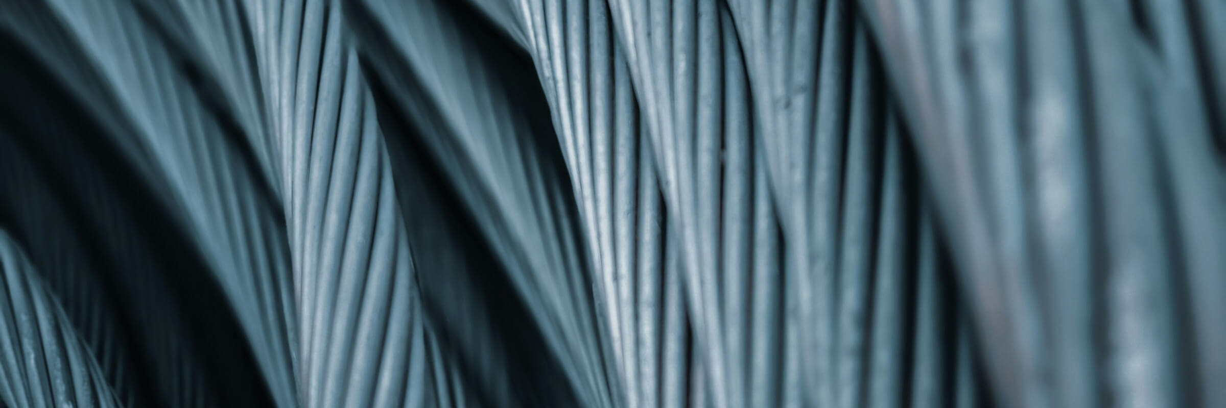 Detalle de cables de acero. GM Nexus Group